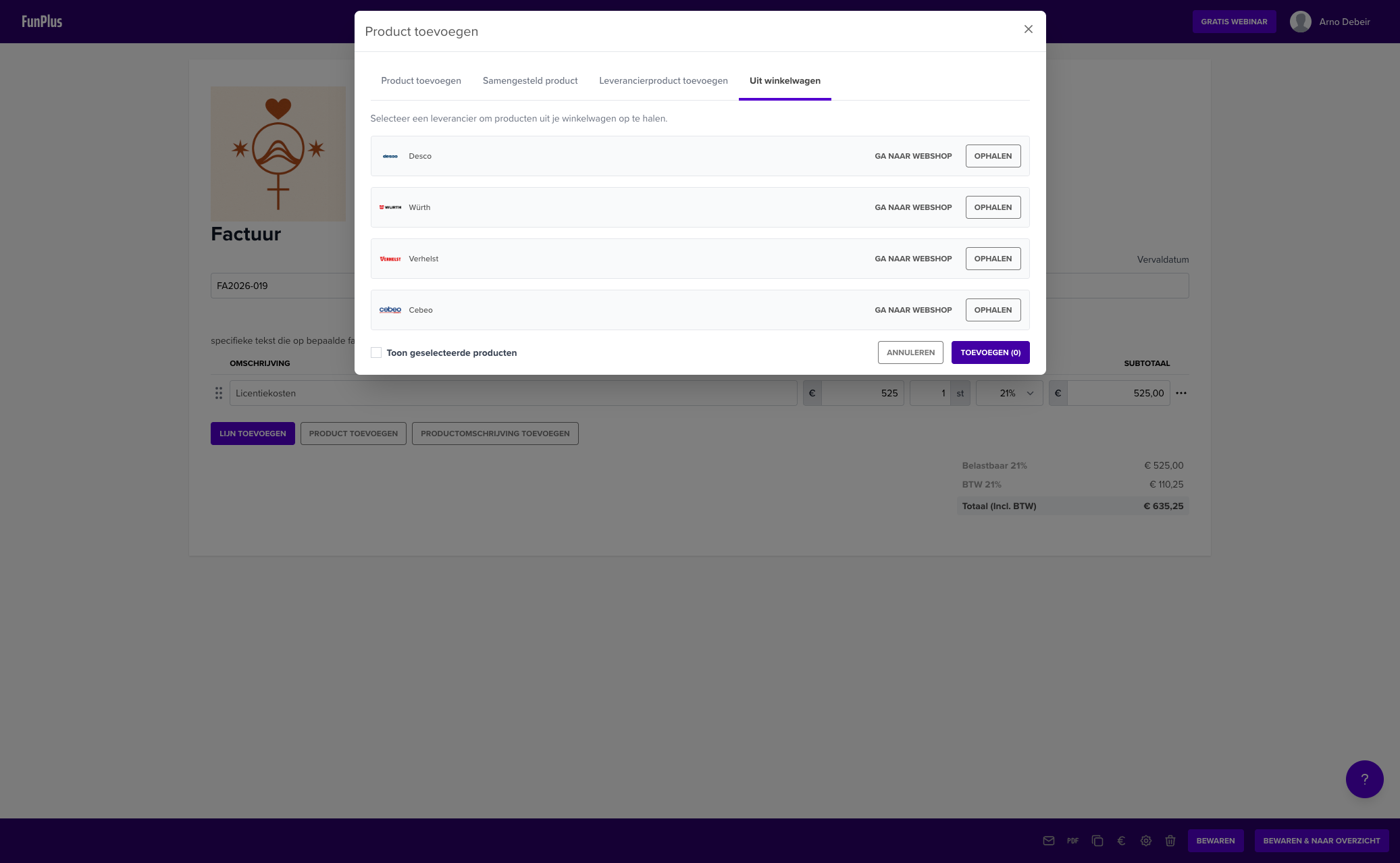 Bouton Ga naar webshop